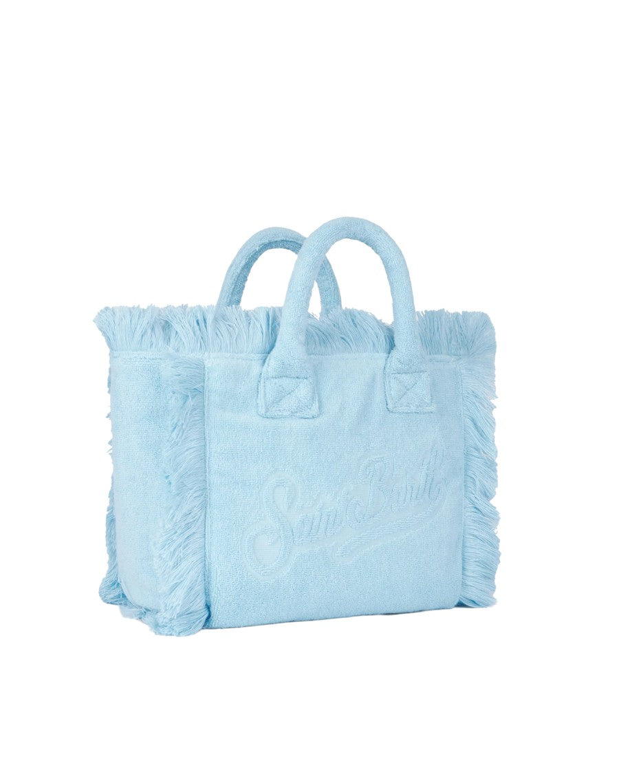 Mc2 Saint Barth Unstructured Terry Cloth Bag With Embossed Logo