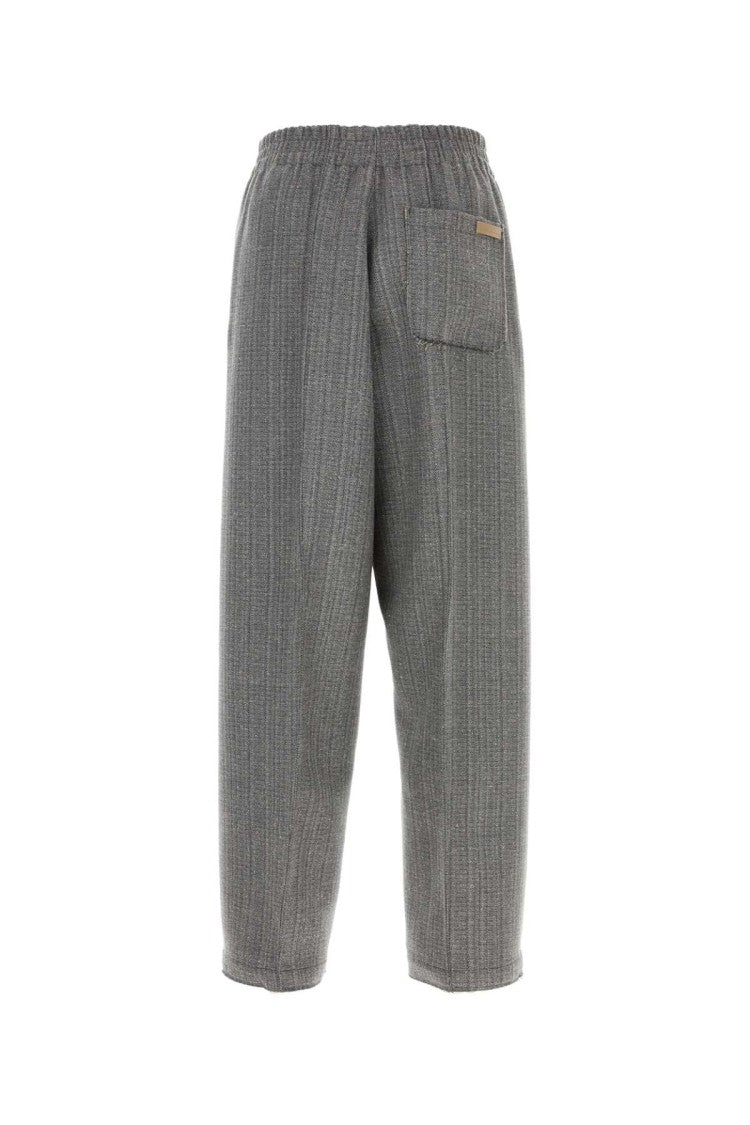 Ami Melange Wool Blend Pant