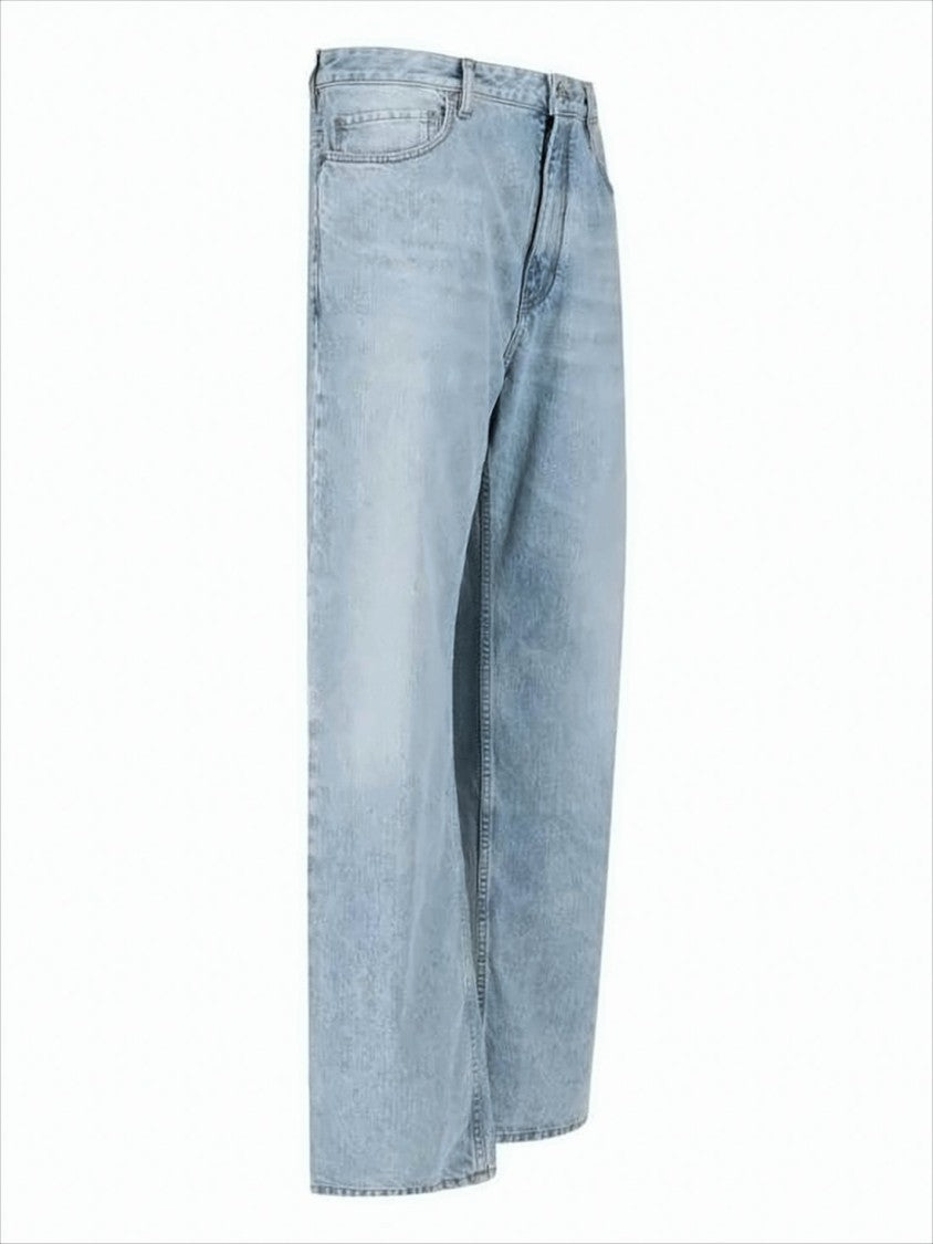 Balenciaga Light Blue Denim Pants