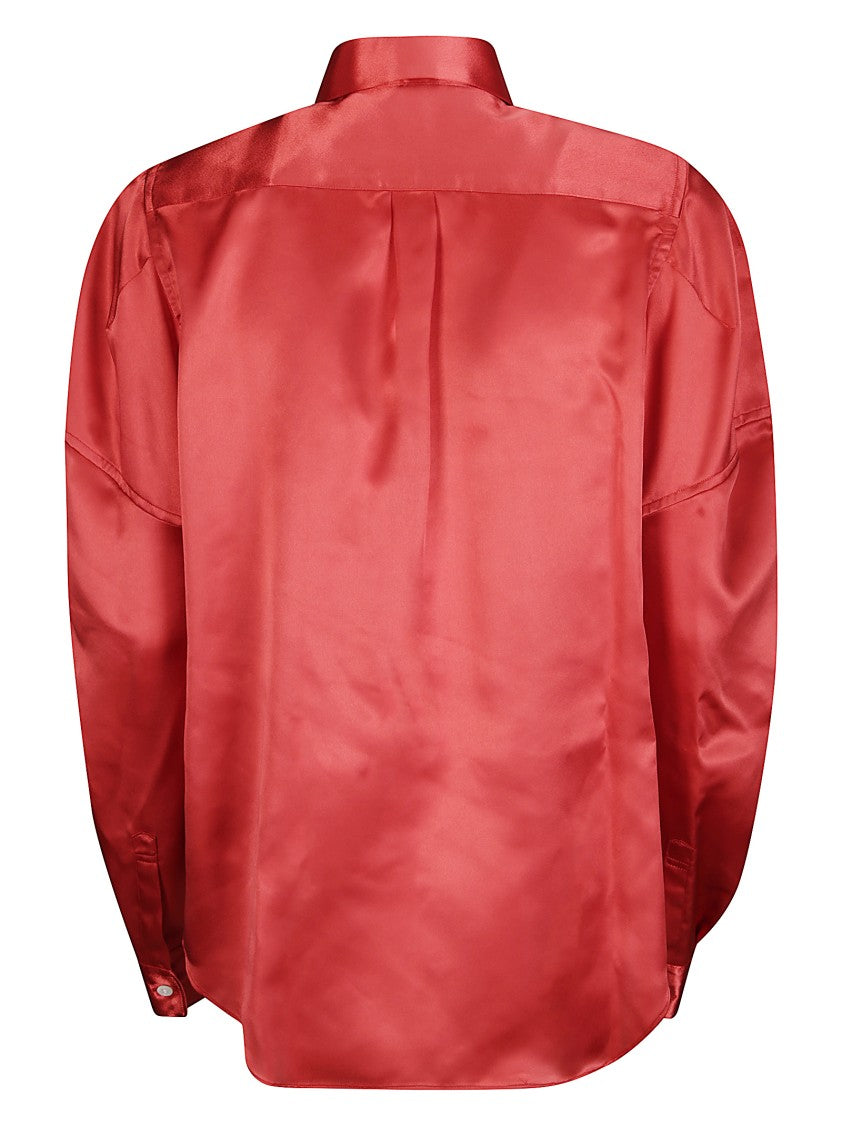 Comme Des Garçons Tailored Neutrals Blouse With Elegant Details