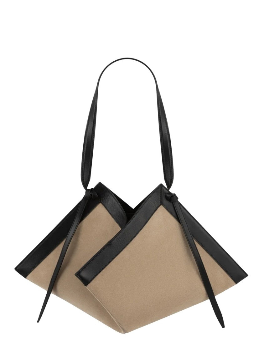 Yuzefi Wonton Diamond Silhouette Leather Bag