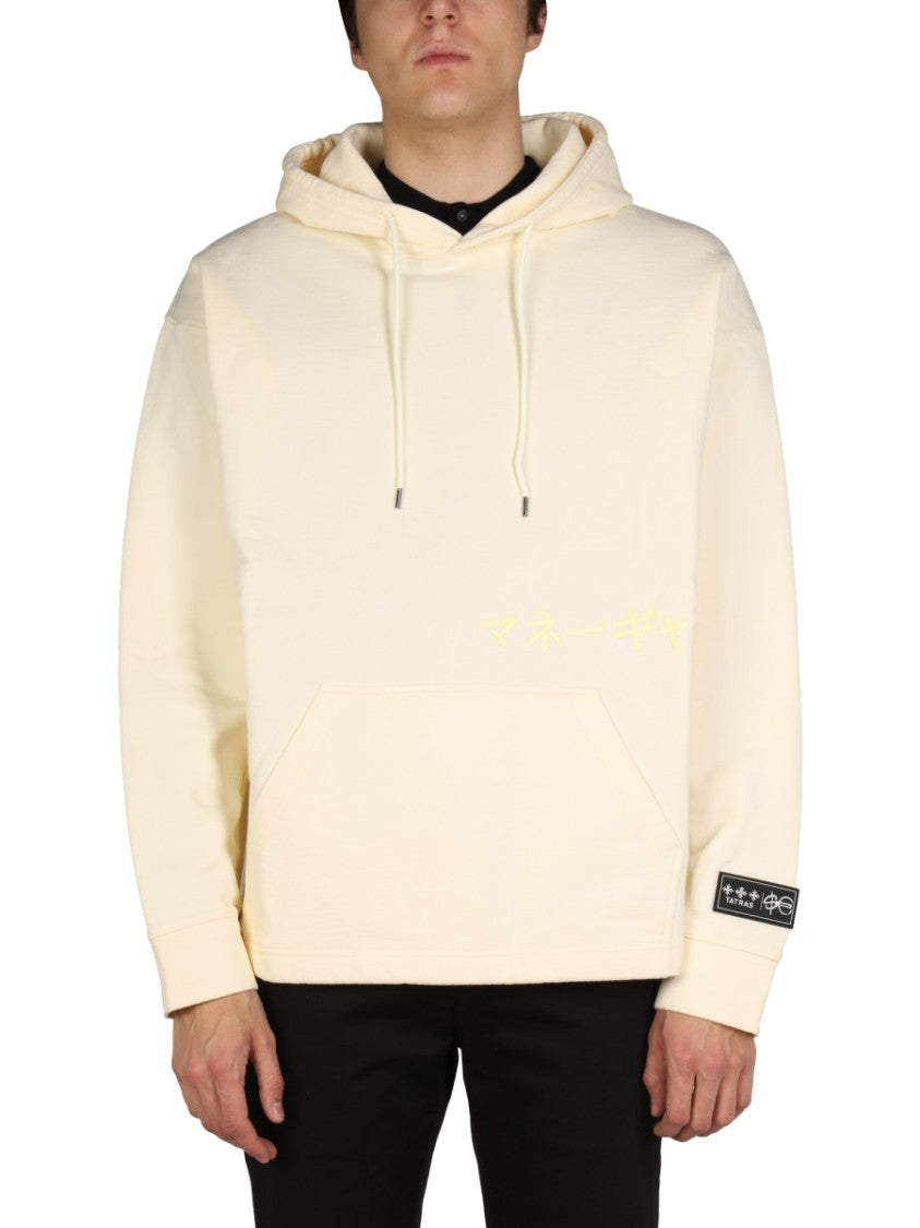 Tatras X Sfera Ebbasta Logo-Embellished Cotton Sweatshirt With Drawstring Hood