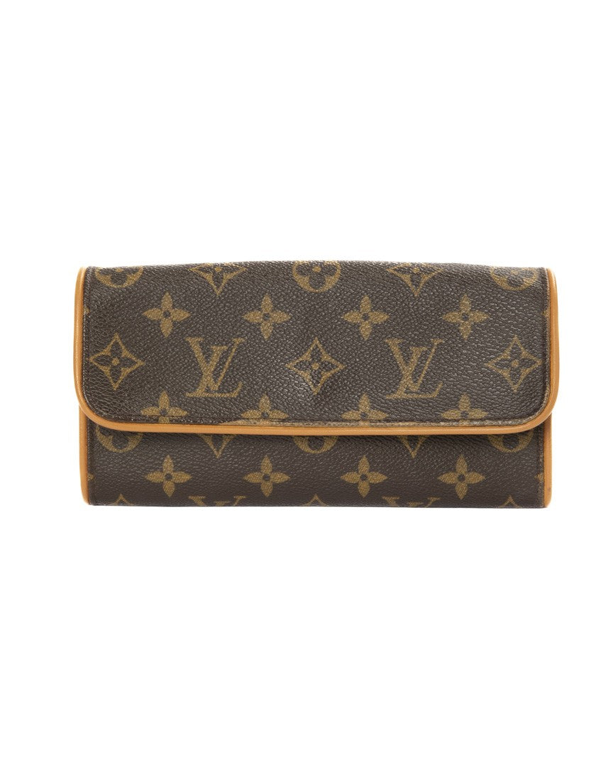 Louis Vuitton Pochette Florentine Pm Monogram Clutch With Removable Strap