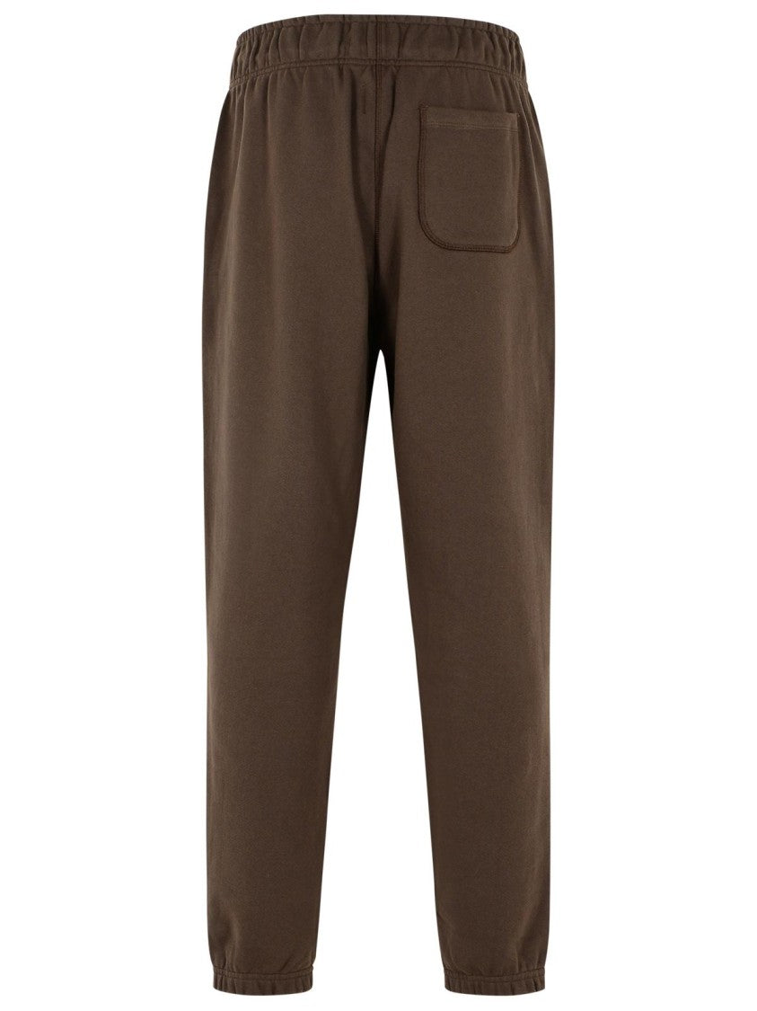 New Balance Brown Cotton Trousers