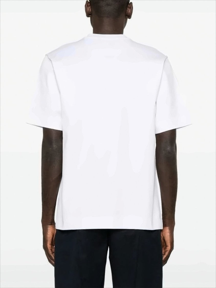 Fendi Classic Cotton T-Shirt With Minimalist Logo Detail