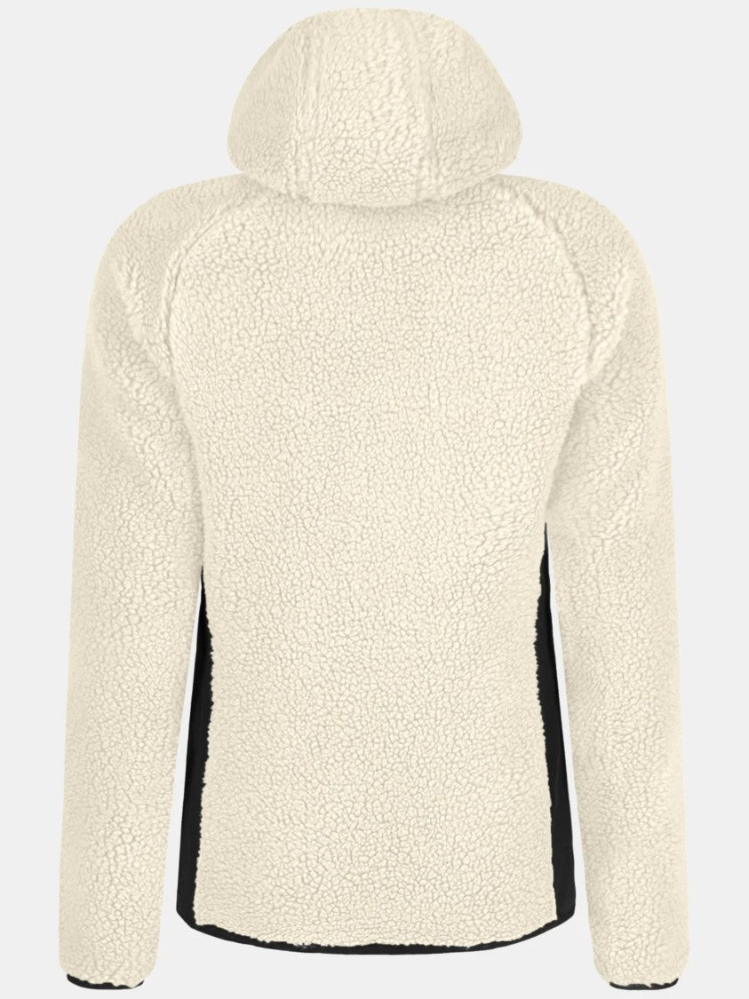 Montura Plush Sherpa Fleece Jacket With Sporty Black Accents