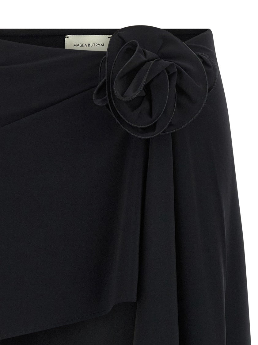 Magda Butrym Draped Stretch Fabric '01' Skirt