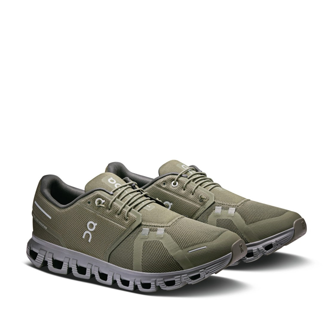 On Military Green Cloud 6 Sneakers