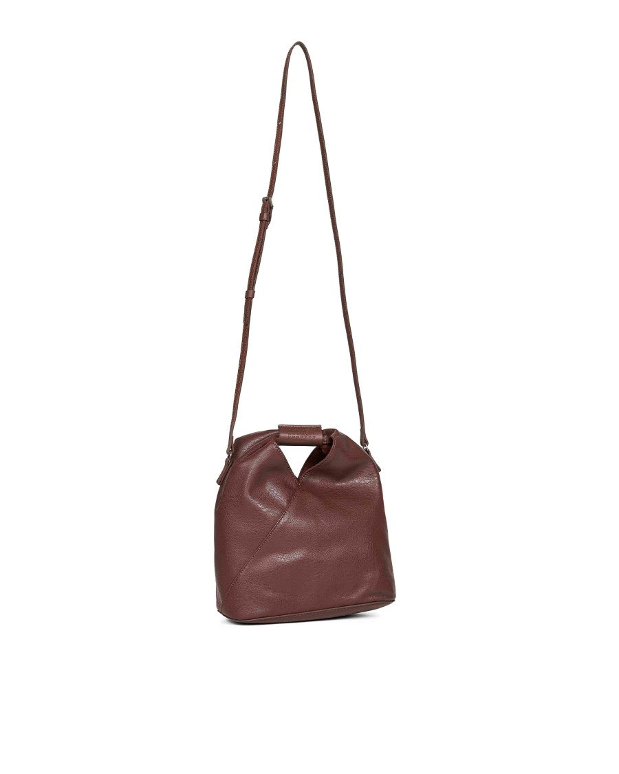 Mm6 By Maison Margiela Small Crossbody Bag With Folded Design And Adjustable Strap