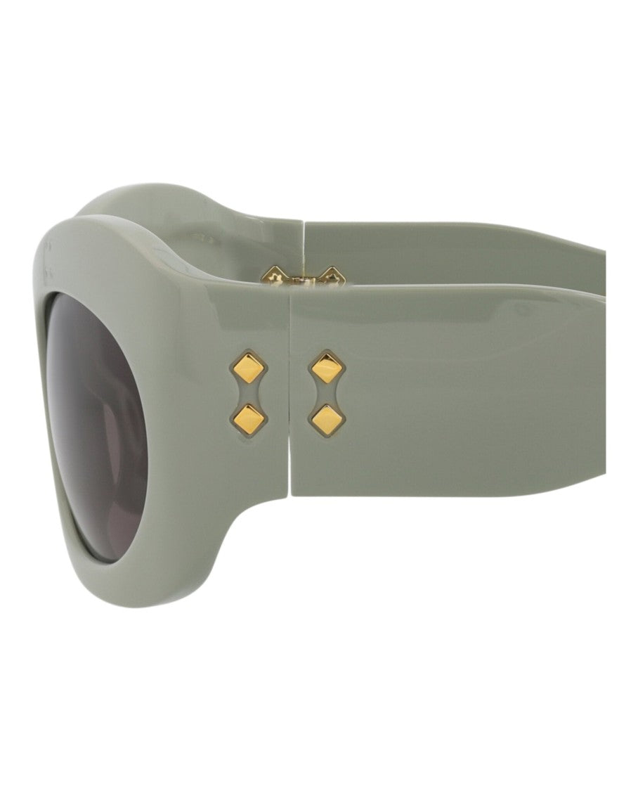 Gucci Shield-Frame Recycled Acetate Sunglasses