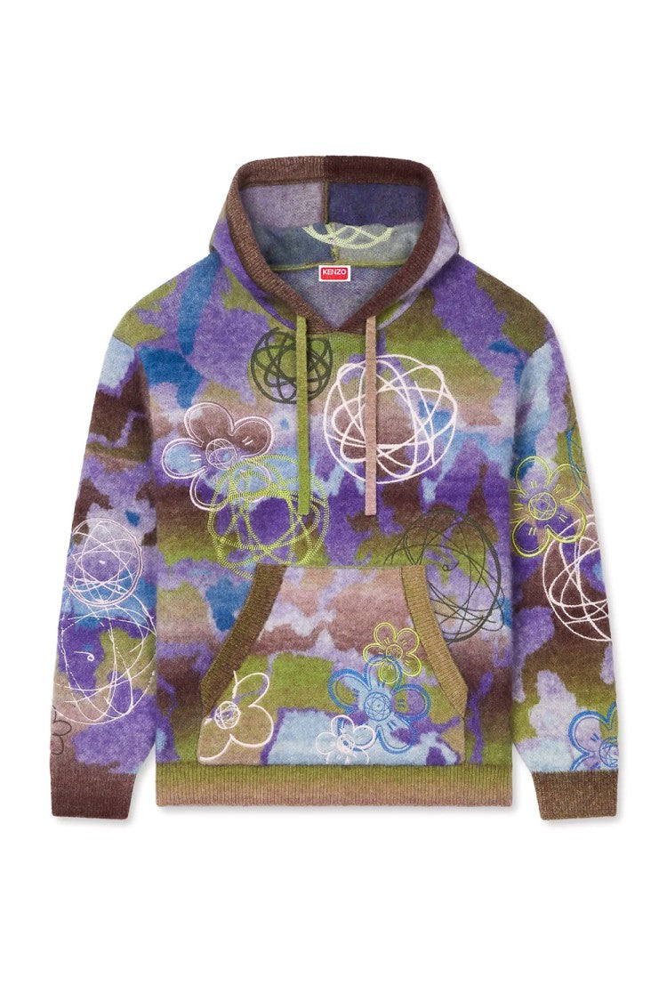 Kenzo X Futura 2000 Special Embroidered Hoodie