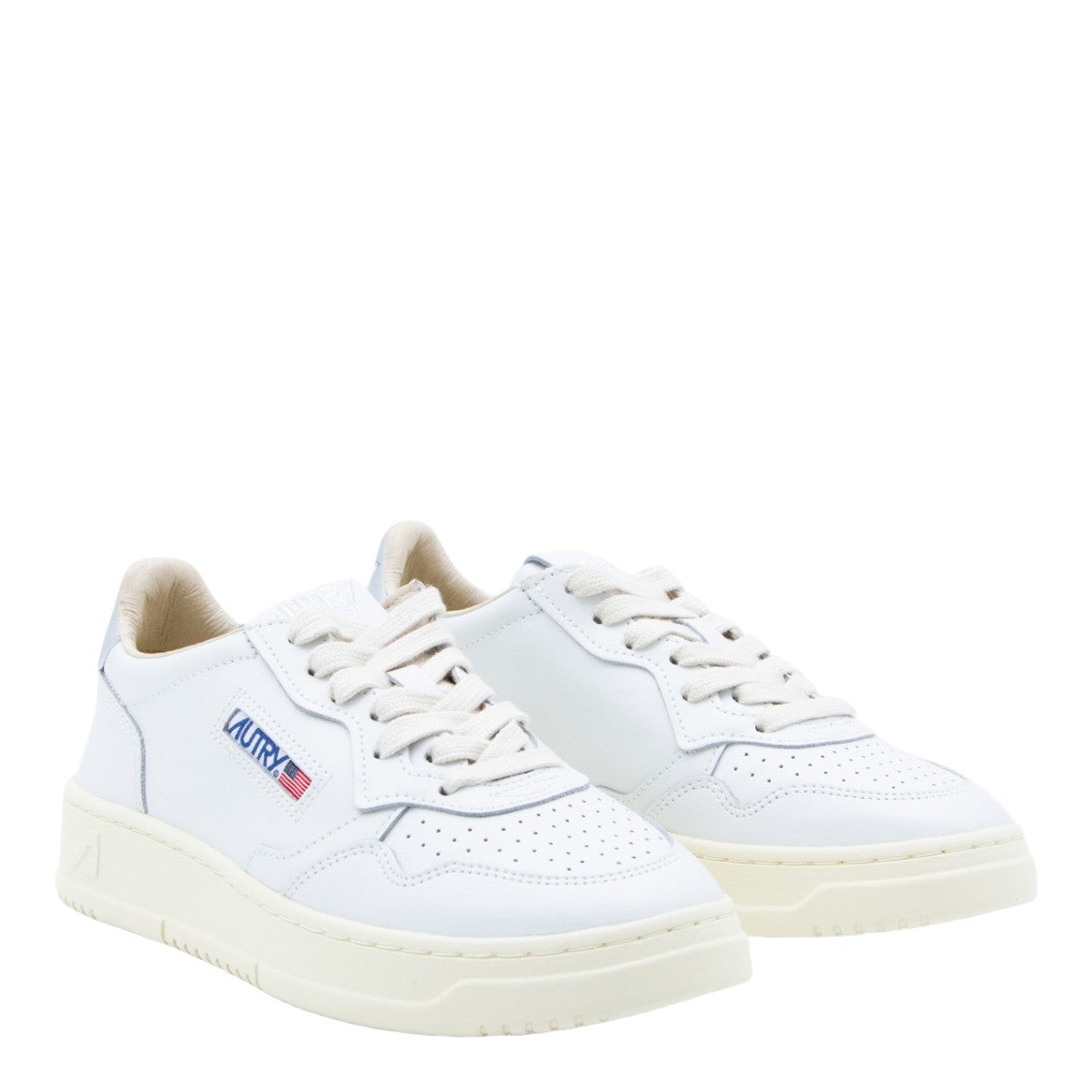 Autry White Leather Sneakers