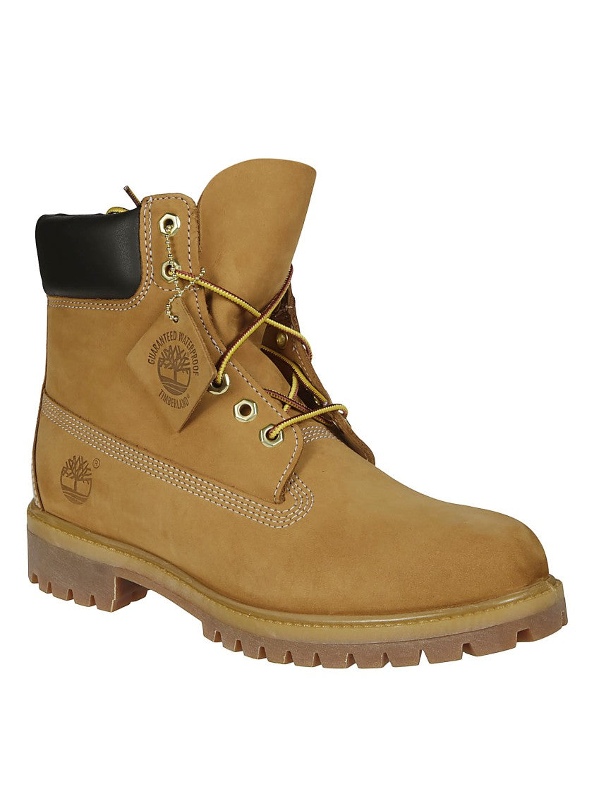 Timberland Tan Waterproof Padded Collar Boots