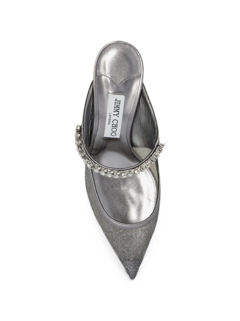 Jimmy Choo Pointed Toe Crystal Pumps