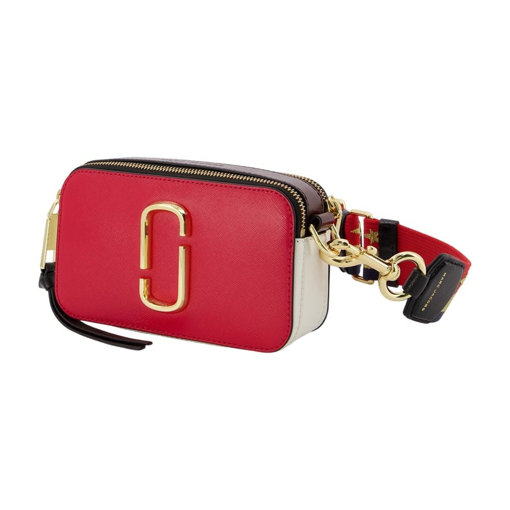 Marc Jacobs The Snapshot In True Red Multi Leather