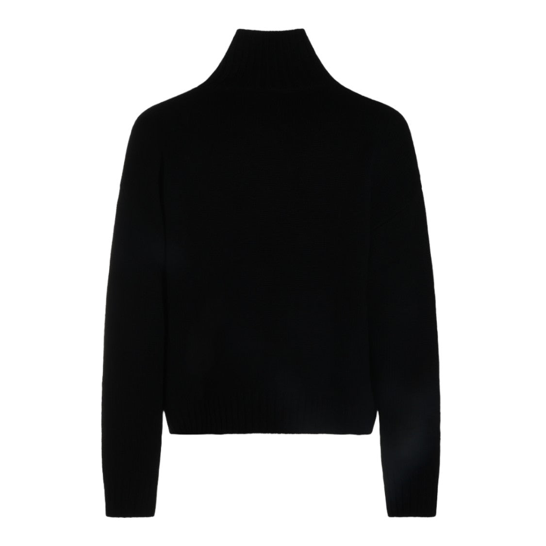 Lisa Yang Ribbed Turtleneck Sweater With Cropped Silhouette