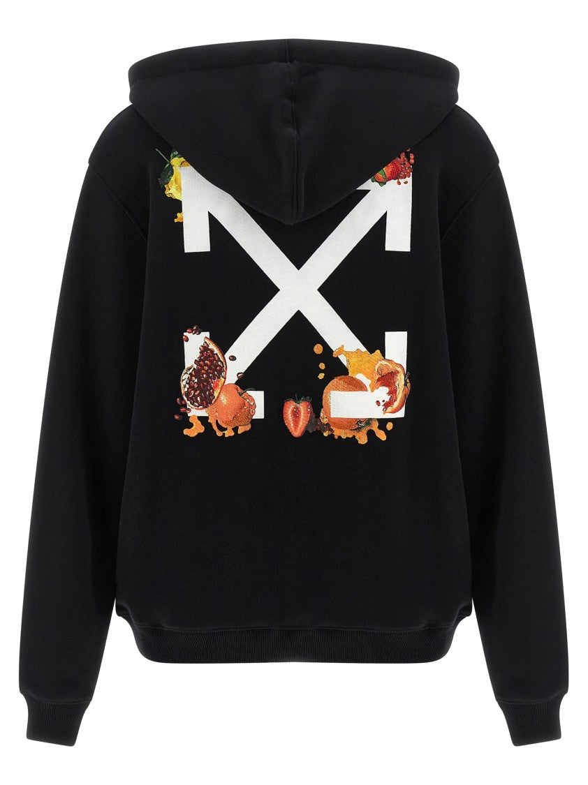 Off-White Emb Fruits Arrow' Hoodie