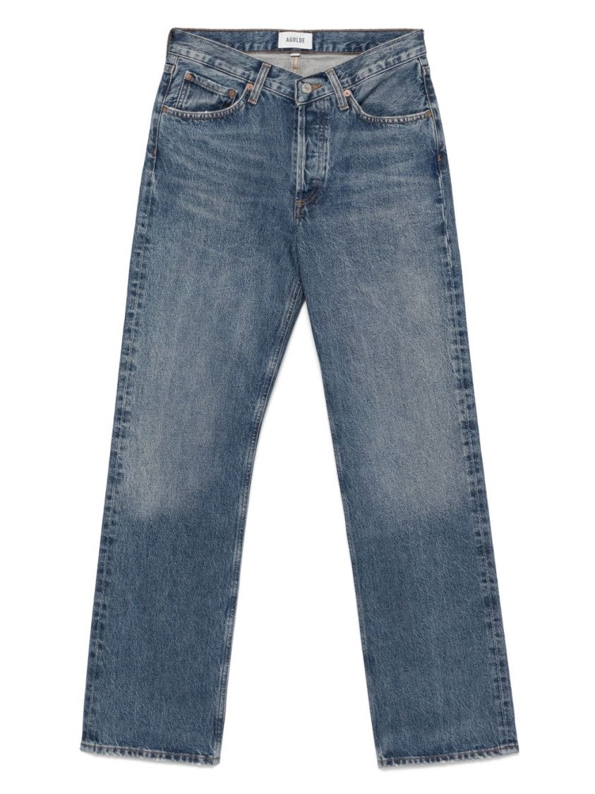 Agolde V-Waist Kelly Jeans With Classic Five-Pocket Design