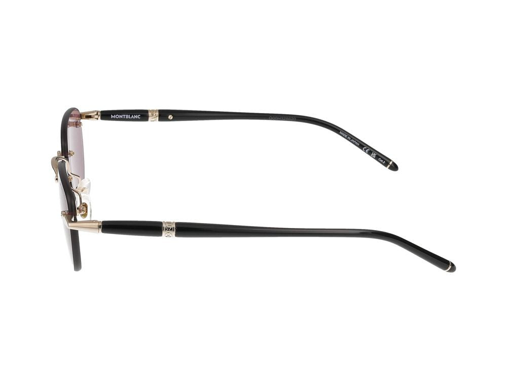 Montblanc Sunglasses Montblanc Mb0412s 002 Gold Black Violet 48/20/150