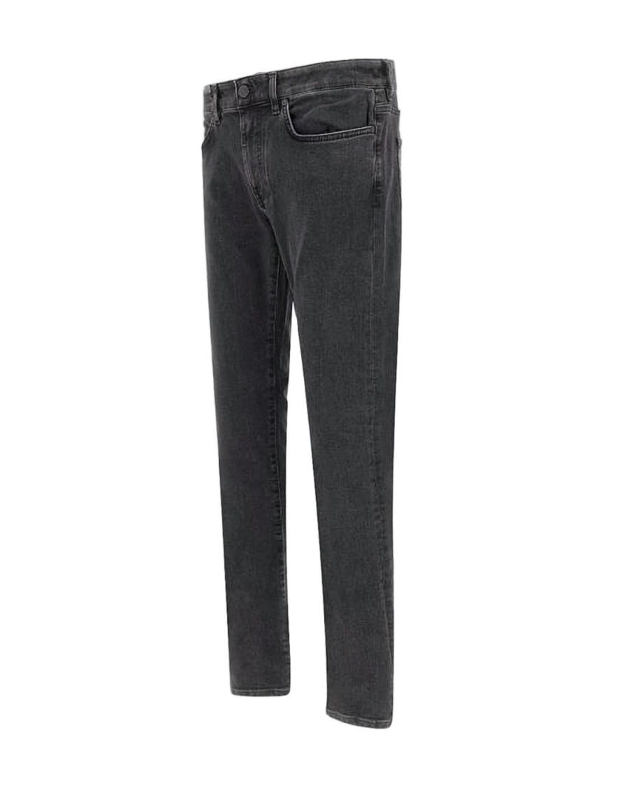 Pt Torino Slim Fit Black Denim Pants