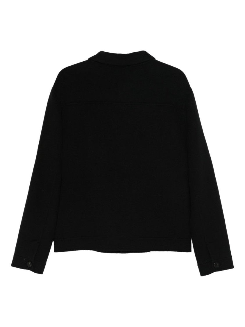 Low Brand Double Wool Jacket With Patch Pockets