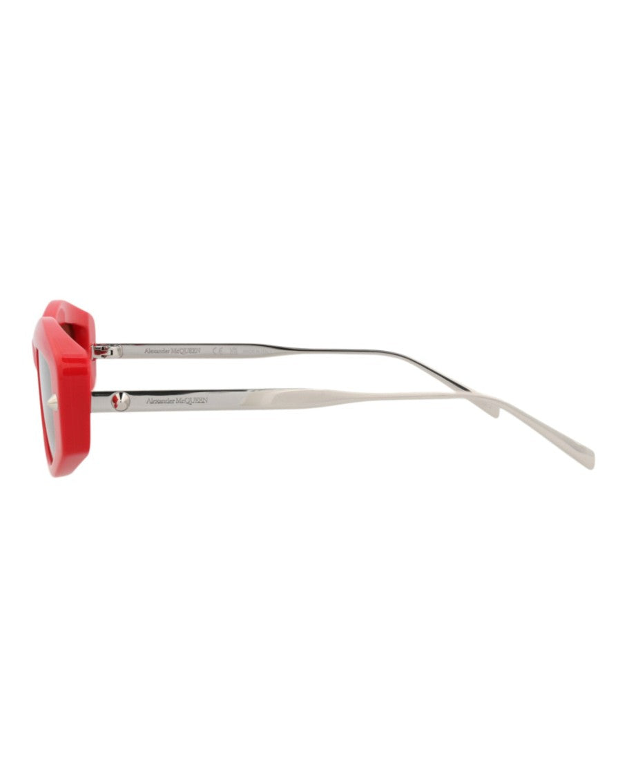 Alexander Mcqueen Square-Frame Recycled Acetate Sunglasses