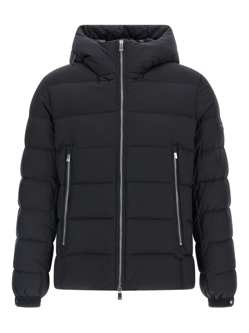 Tatras Padded Nylon Jacket With High Collar