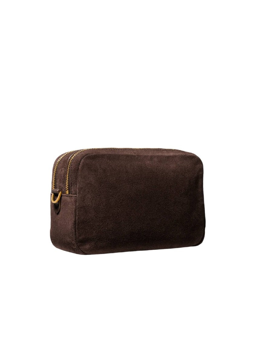 Michael Kors Md Dblzp Chn Camera Xbody Woven Leather Camera Bag