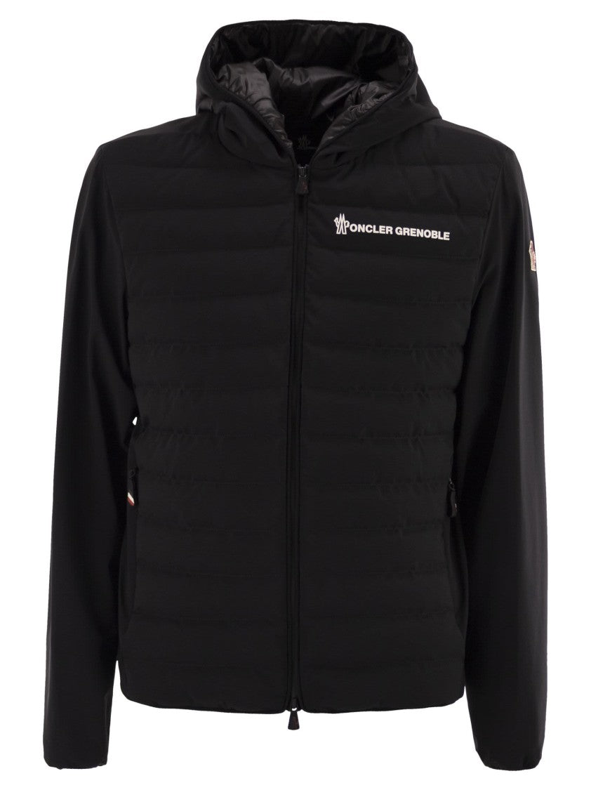 Moncler Grenoble Padded Zip-Up Sweatshirt