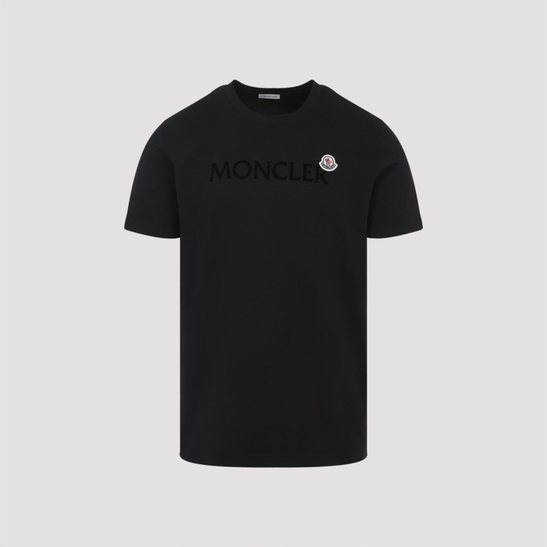 Moncler Classic Logo Print Cotton T-Shirt