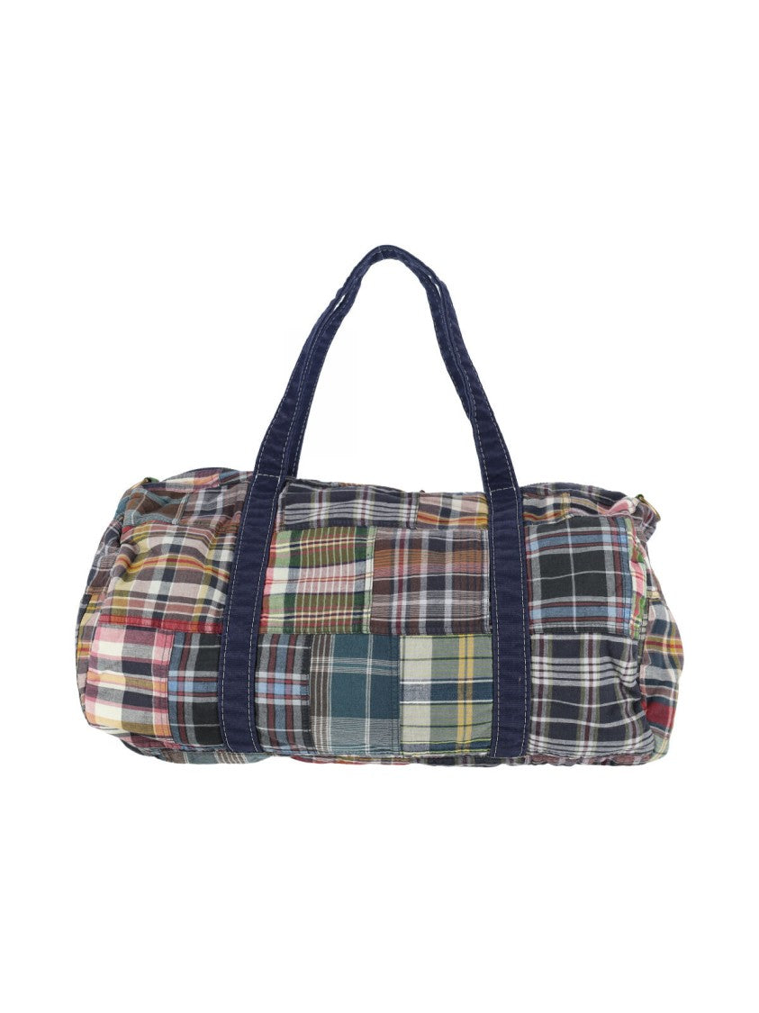 Polo Ralph Lauren Multicolor Patchwork Pattern Duffle Bag