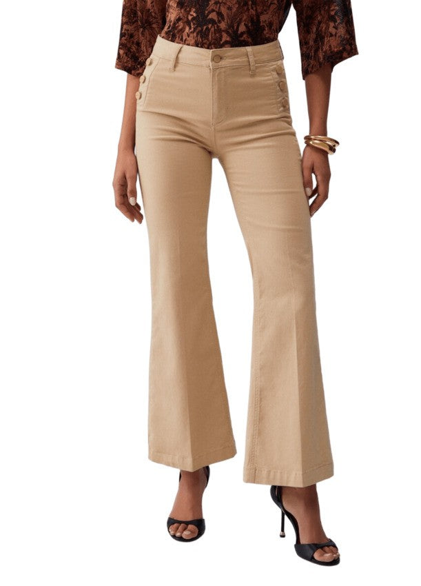 Liu Jo High-Waisted Flared Pants