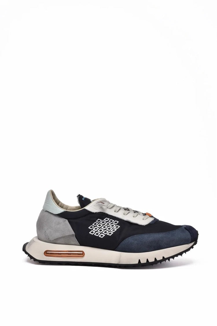 Be Positive Leather/Polyester Sneakers - Multicolor