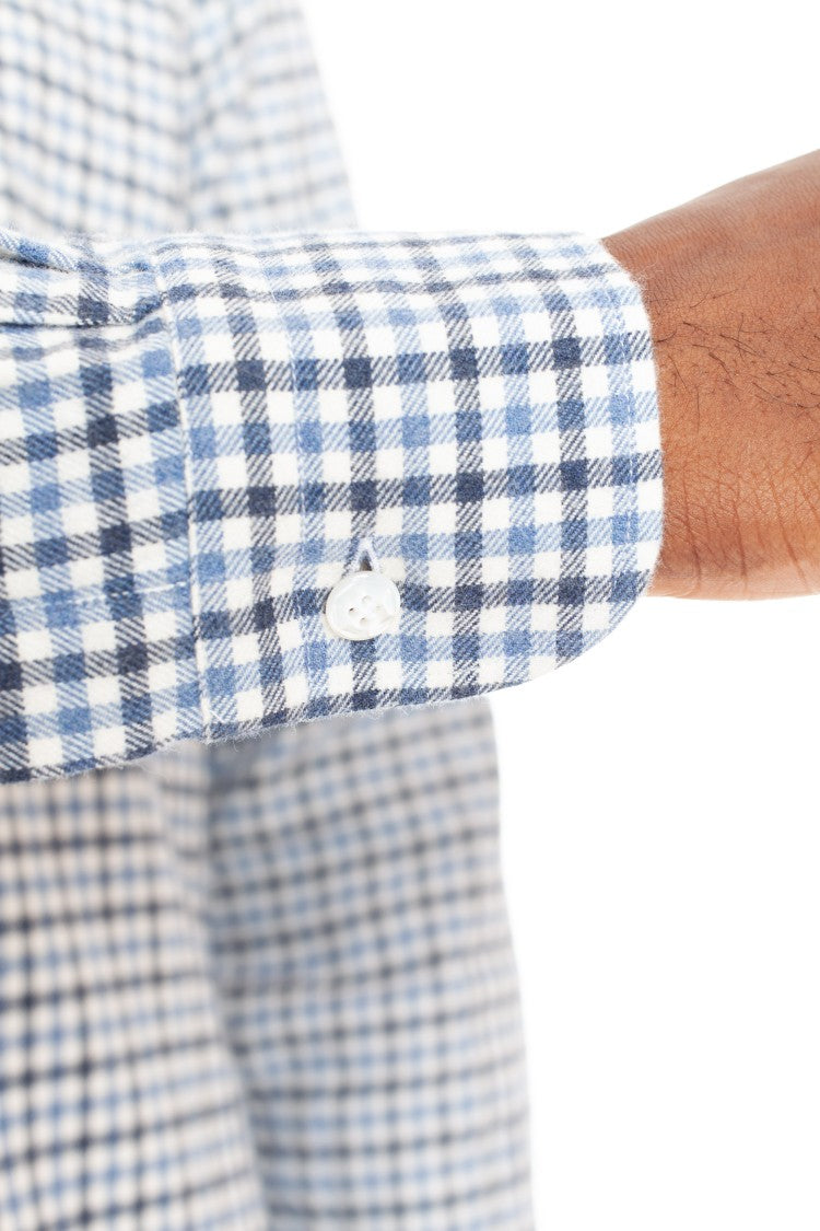 Barba Dandylife Flannel Vichy Print Shirt