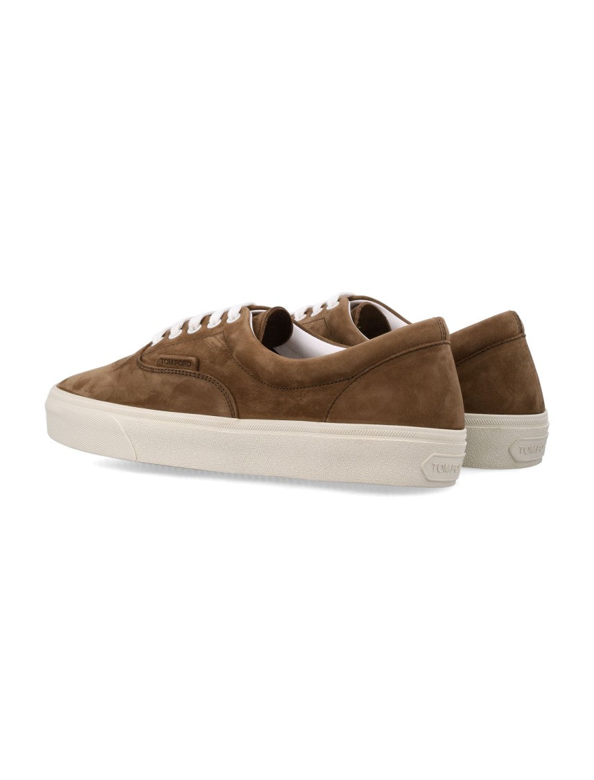 Tom Ford Jude Low Profile Suede Sneakers