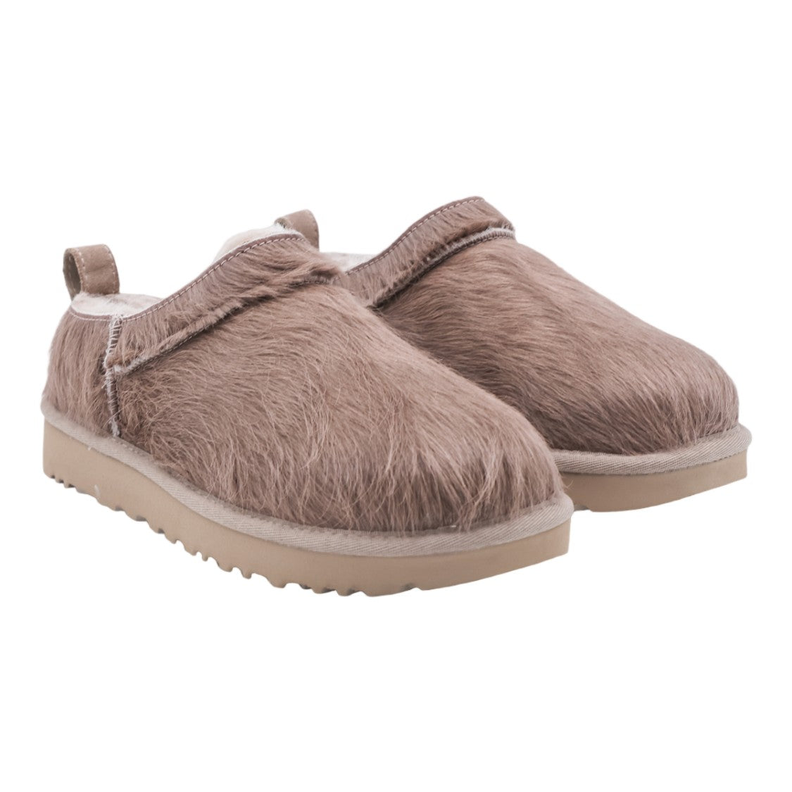 Ugg Furry Textured Low-Profile Boots