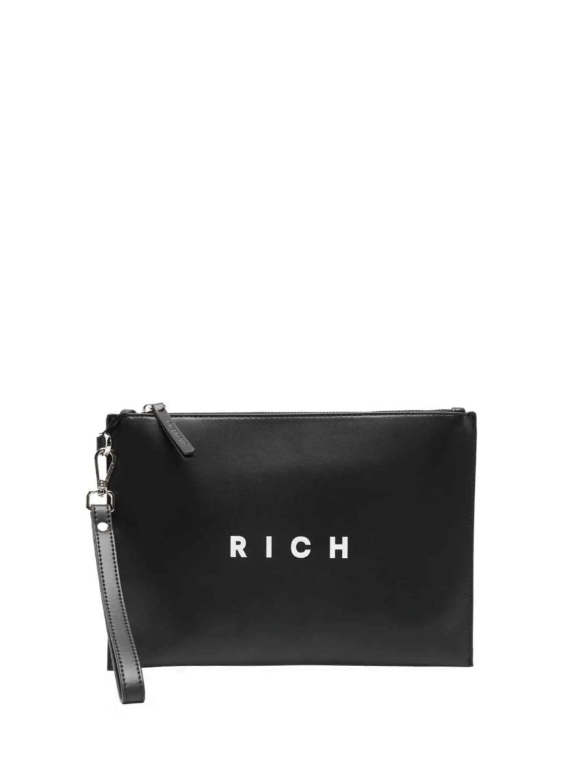 Richmond Black Pu Pochette