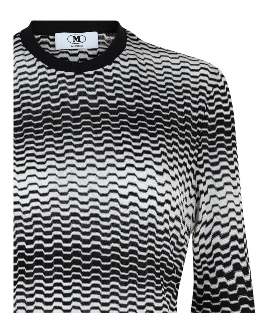 M Missoni Geo Print Mesh Tee