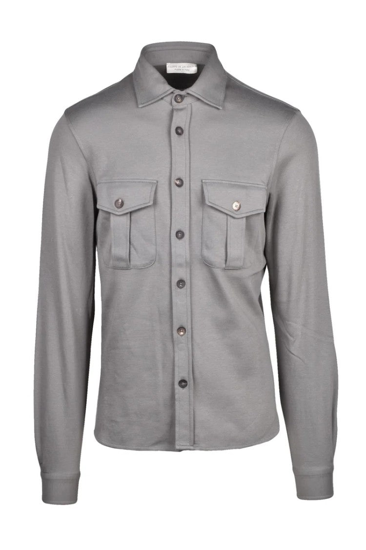 Filippo De Laurentiis Cotton Shirt - Grey