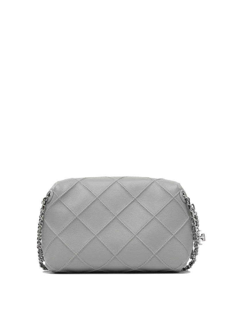 Tory Burch Compact Grey Crossbody Bag