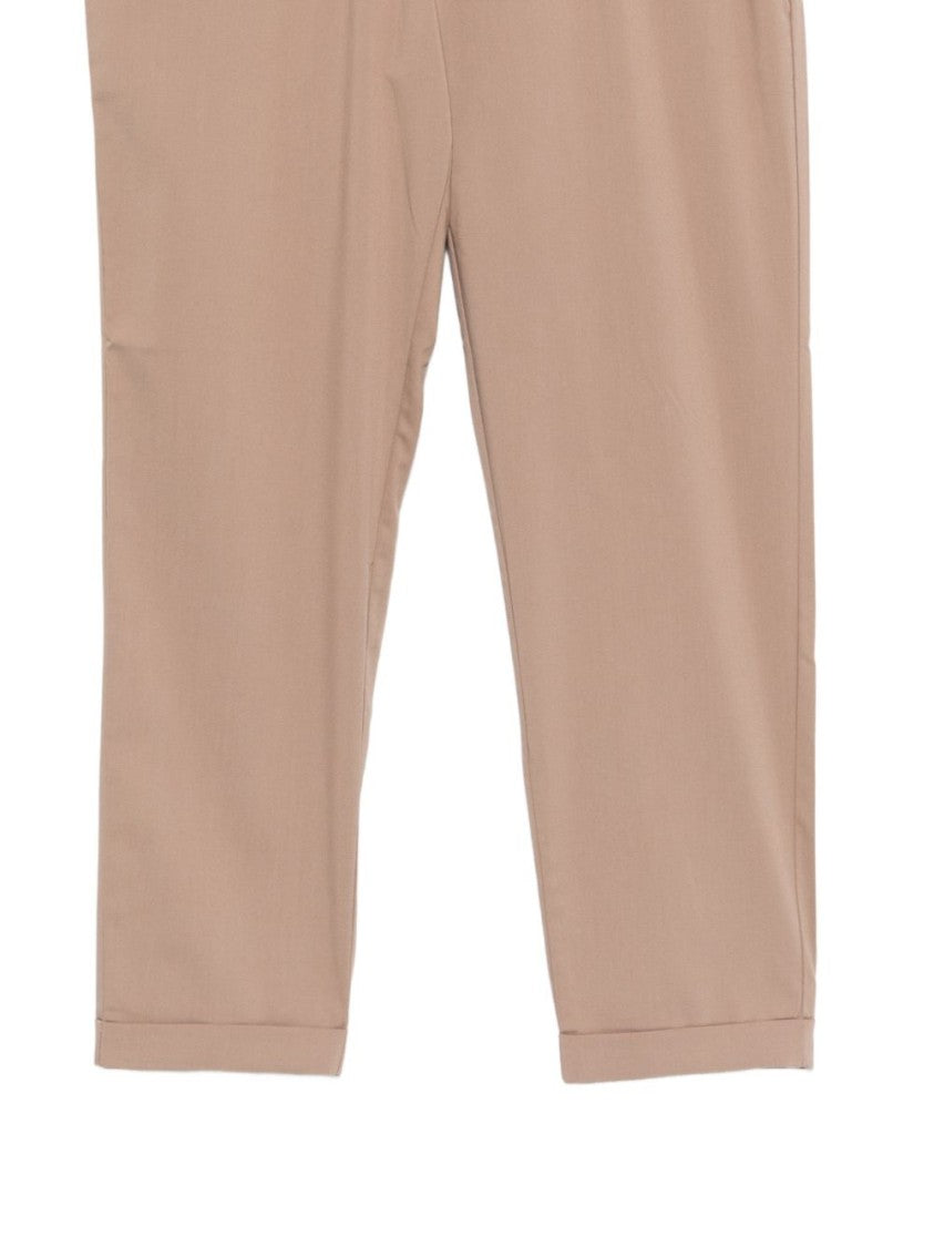 Liu Jo Cropped Elastic Waistband Casual Pants