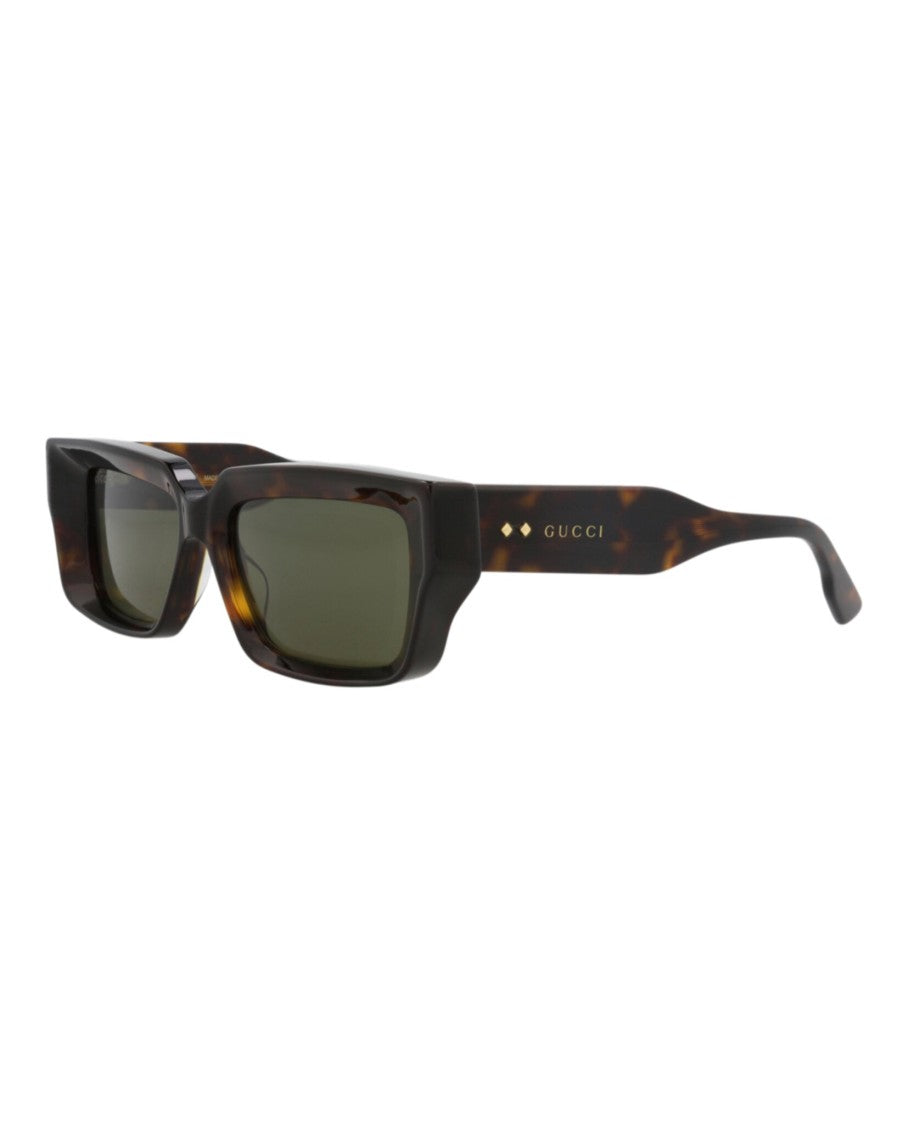 Gucci Square-Frame Recycled Acetate Sunglasses
