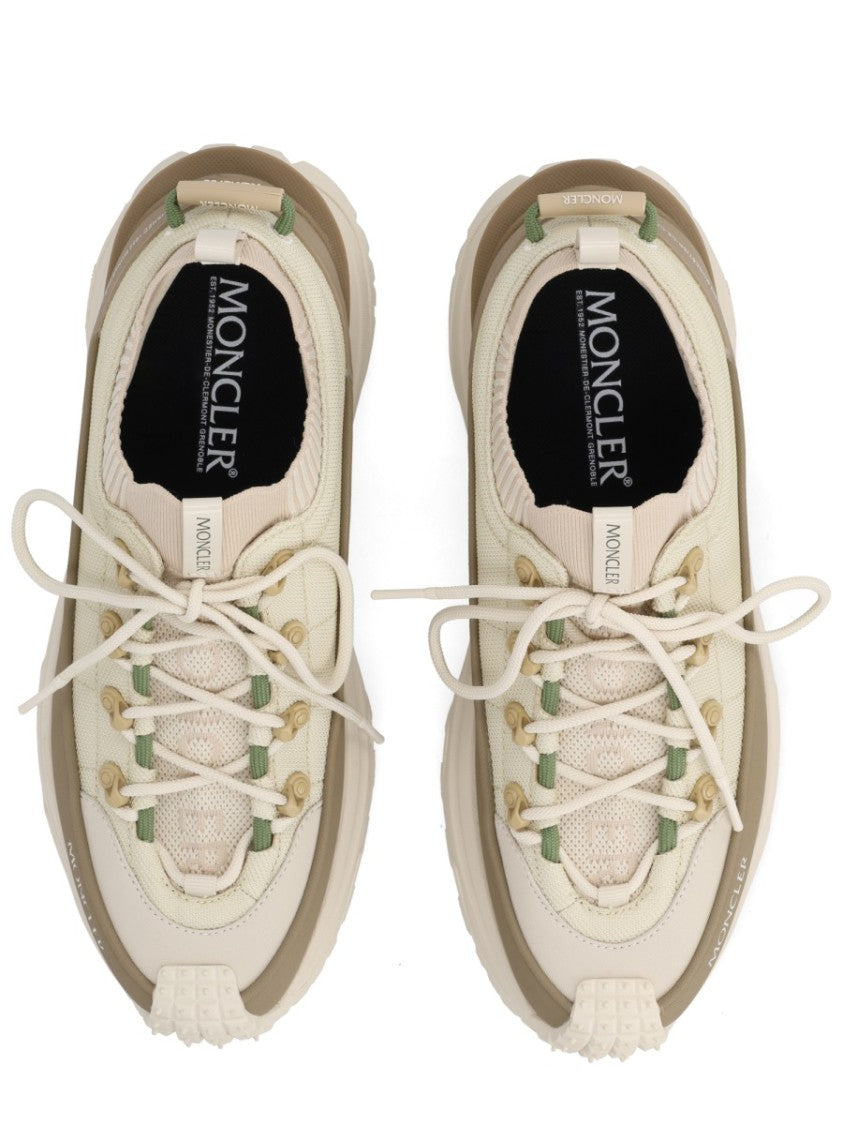 Moncler Trailgrip Lite 3 Low-Top Knit Collar Sneakers