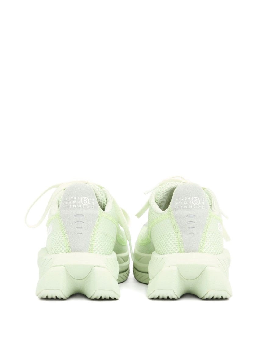 Mm6 By Maison Margiela Technical Fabric Sneakers With Logo Details