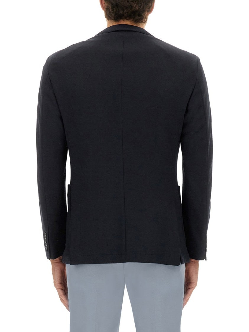 Boss Tailored Black Blazer With Classic Two-Button Closure