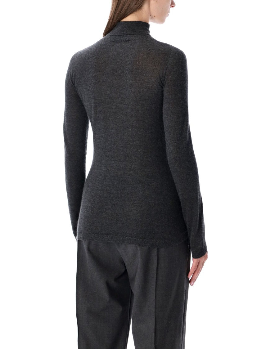 Fabiana Filippi Cashmere And Silk Blend Turtleneck Sweater