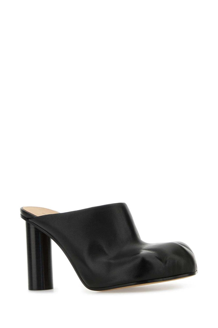 J. W. Anderson Black Nappa Leather Paw Mules