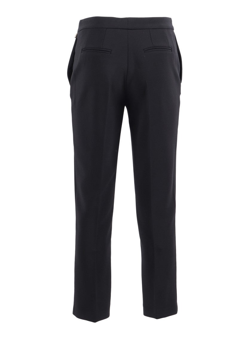 Elisabetta Franchi Slim Fit Straight Leg Straight-Leg Pants