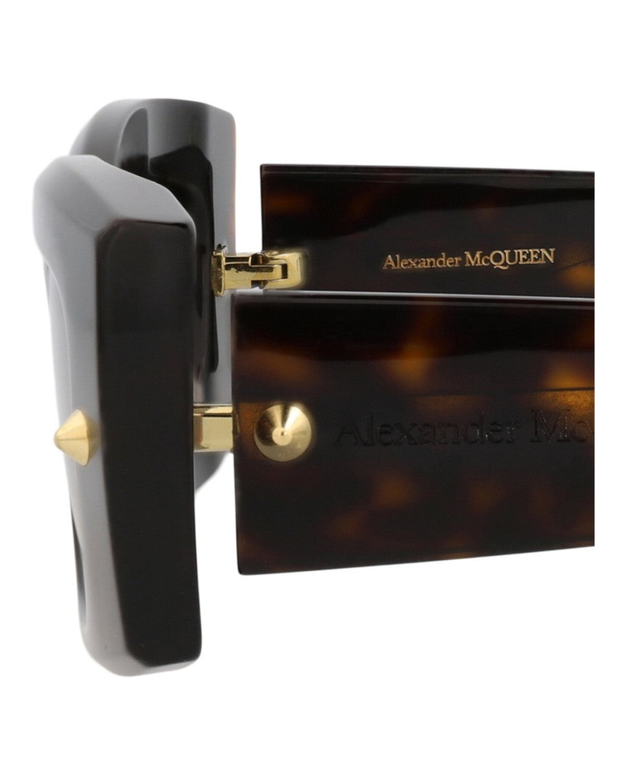 Alexander Mcqueen Square-Frame Recycled Acetate Sunglasses