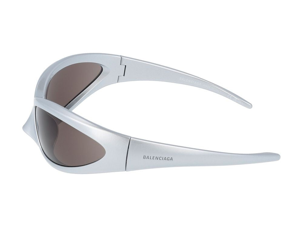 Balenciaga Sunglasses Bb0251s 005 Silver Silver Grey 80/19/110